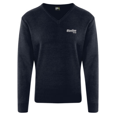 Blueline V-Neck Sweater Thumbnail