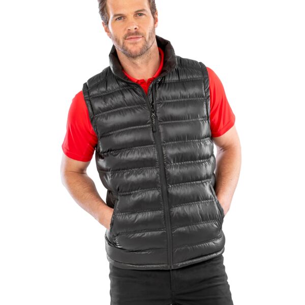 Blueline Result Urban Mens Ice Bird Padded Gilet Thumbnail